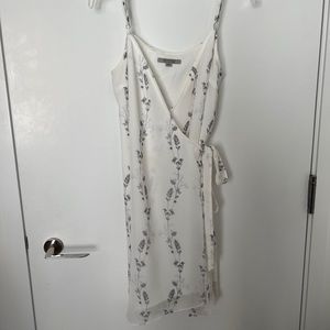 All Saints white wrap dress US size 8